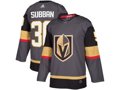 Pánský dres Vegas Golden Knights NHL #30 Malcolm Subban adizero Home Authentic Player Pro