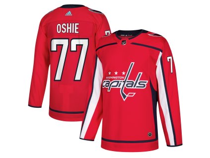 Pánský dres Washington Capitals NHL #77 TJ Oshie adizero Home Authentic Player Pro