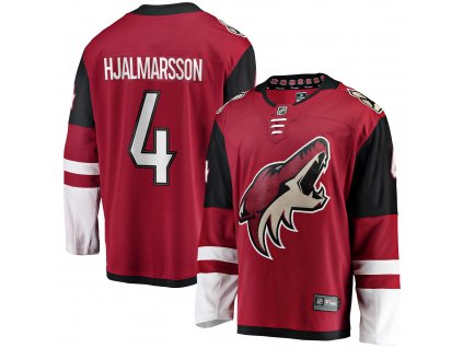 Dres Arizona Coyotes #4 Niklas Hjalmarsson Breakaway Alternate Jersey