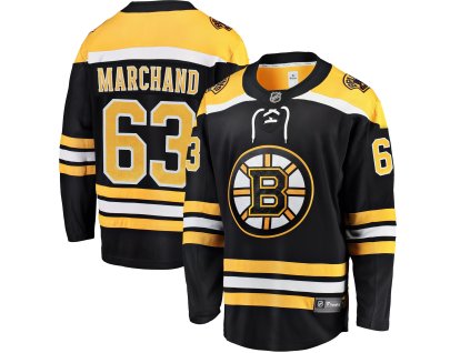 Pánský dres Boston Bruins NHL #63 Brad Marchand Breakaway Alternate Jersey
