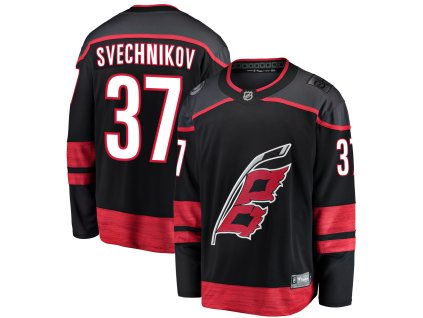 Pánský dres Carolina Hurricanes NHL #37 Andrei Svechnikov Breakaway Alternate Jersey