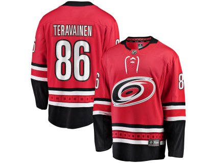 Pánský dres Carolina Hurricanes NHL #86 Teuvo Teravainen Breakaway Alternate Jersey