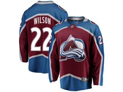 Pánský dres Colorado Avalanche NHL #22 Colin Wilson Breakaway Alternate Jersey