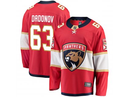 Dres Florida Panthers #63 Evgenii Dadonov Breakaway Alternate Jersey