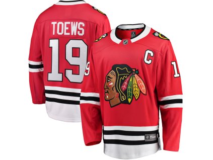 Pánský dres Chicago Blackhawks NHL #19 Jonathan Toews Breakaway Alternate Jersey