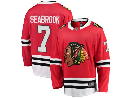 Pánský dres Chicago Blackhawks NHL #7 Brent Seabrook Breakaway Alternate Jersey