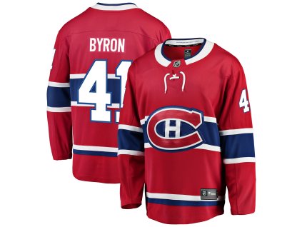 Pánský dres Montreal Canadiens NHL #41 Paul Byron Breakaway Alternate Jersey