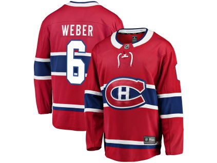Pánský dres Montreal Canadiens NHL #6 Shea Weber Breakaway Alternate Jersey