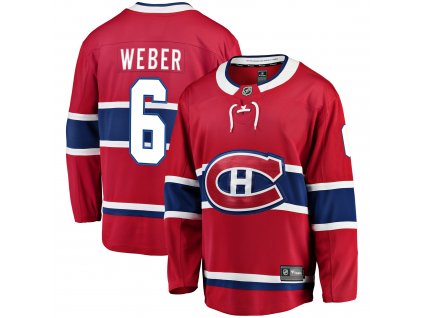Dres Montreal Canadiens #6 Shea Weber Breakaway Alternate Jersey