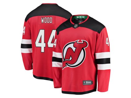Pánský dres New Jersey Devils NHL #44 Miles Wood Breakaway Alternate Jersey