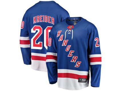 Pánský dres New York Rangers NHL #20 Chris Kreider Breakaway Alternate Jersey