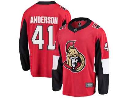 Pánský dres Ottawa Senators NHL #41 Craig Anderson Breakaway Alternate Jersey