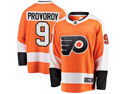 Pánský dres Philadelphia Flyers NHL #9 Ivan Provorov Breakaway Alternate Jersey