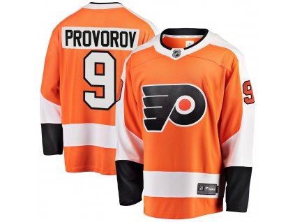 Dres Philadelphia Flyers #9 Ivan Provorov Breakaway Alternate Jersey