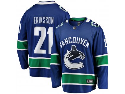 Dres Vancouver Canucks #21 Loui Eriksson Breakaway Alternate Jersey