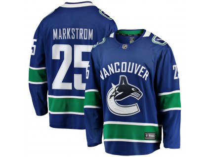 Dres Vancouver Canucks #25 Jacob Markstrom Breakaway Alternate Jersey