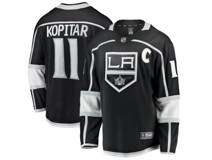 Dětský dres Los Angeles Kings NHL # 11 Anze Kopitar Breakaway Home Jersey