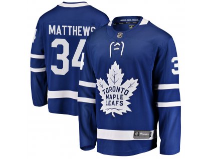 Detský dres Toronto Maple Leafs # 34 Auston Matthews Breakaway Home Jersey