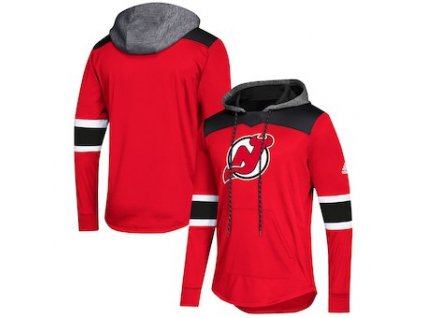 Mikina New Jersey Devils Adidas Platinum Jersey Pullover Hoodie
