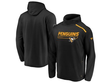 Mikina Pittsburgh Penguins Authentic Pro Rinkside Transitional Pullover Hoodie