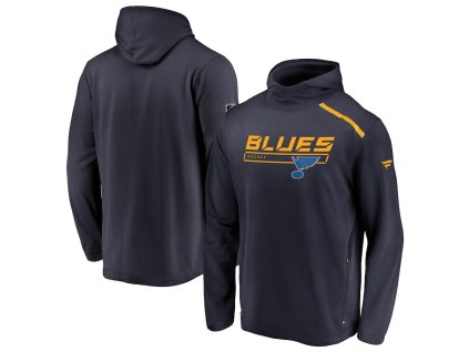 Pánská mikina St. Louis Blues NHL Authentic Pro Rinkside Transitional Pullover Hoodie