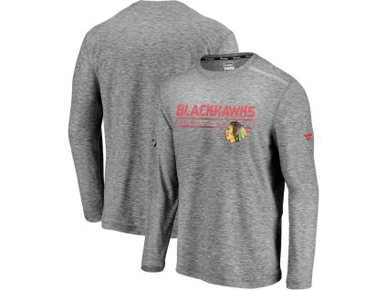 Pánské tričko Chicago Blackhawks NHL Authentic Pro Clutch Long Sleeve