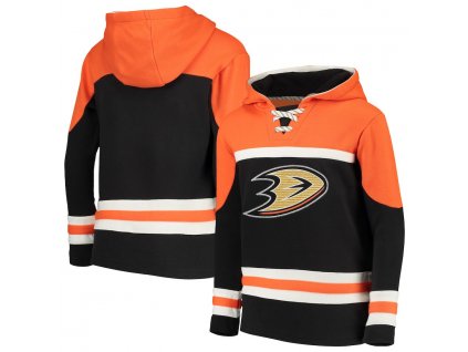 Detská Mikina Anaheim Ducks Asset Lace-Up Pullover Hoodie