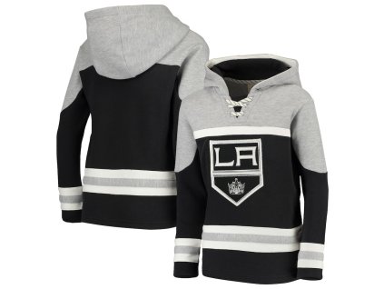 Dětská mikina Los Angeles Kings NHL Asset Lace-Up Pullover Hoodie