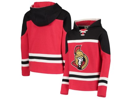 Dětská mikina Ottawa Senators NHL Asset Lace-Up Pullover Hoodie