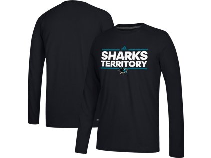 Pánské tričko San Jose Sharks NHL Adidas Local Ultimate Dassler