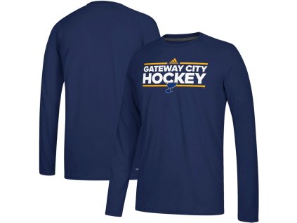 Pánské tričko St. Louis Blues NHL Adidas Local Ultimate Dassler