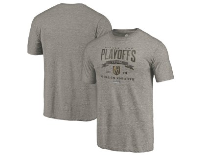Tričko Vegas Golden Knights 2019 Stanley Cup Playoffs Bound Buzzer Beater Tri-Blend
