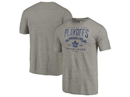 Tričko Toronto Maple Leafs 2019 Stanley Cup Playoffs Bound Buzzer Beater Tri-Blend