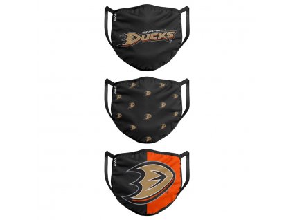 Roušky Anaheim Ducks FOCO - set 3 kusy