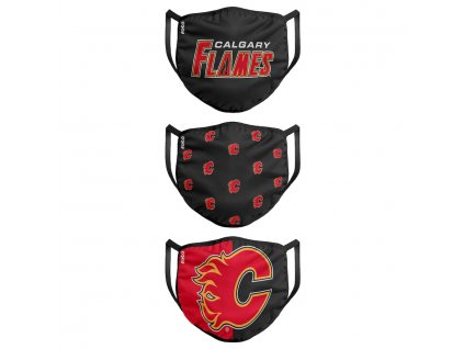 Roušky Calgary Flames FOCO - set 3 kusy