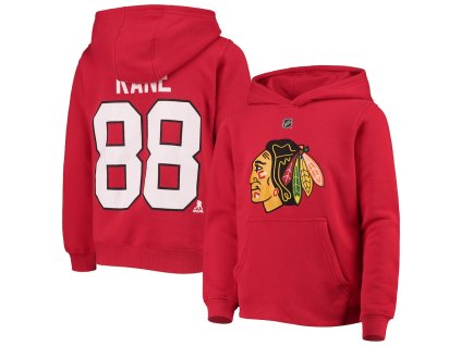 Dětská mikina Patrick Kane #88 Chicago Blackhawks NHL Name Number