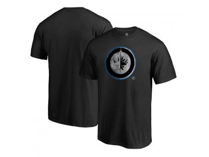 Tričko Winnipeg Jets Branded Core Smoke T-Shirt - Black