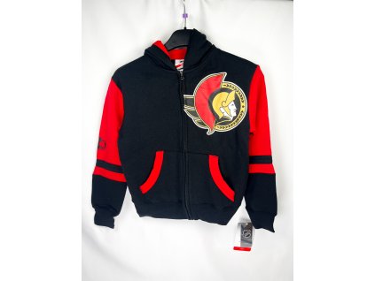 Detská mikina Ottawa Senators Faceoff Colorblocked Fleece Full-Zip