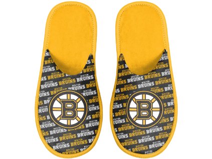 Dětské Pantofle Boston Bruins NHL Team Scuff Slippers