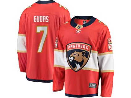 Pánský dres Florida Panthers NHL Radko Gudas #7 Breakaway Jersey