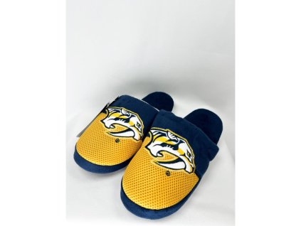 Pánské pantofle Nashville Predators NHL Team Logo Staycation Slipper