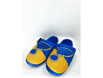 Pánské pantofle St. Louis Blues NHL Team Logo Fleece Slipper