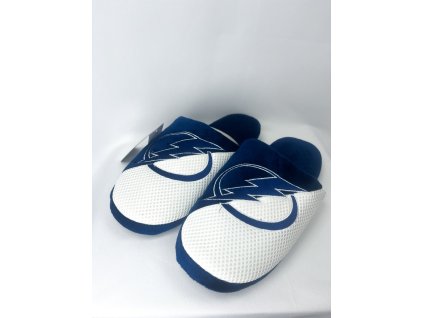 Pánské pantofle Tampa Bay Lightning NHL Team Logo Staycation Slipper