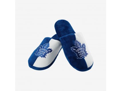 Pánske pantofle Toronto Maple Leafs Team Logo Staycation Slipper
