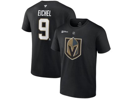 Pánské tričko Vegas Golden Knights NHL 2023 Stanley Cup Champions Authentic Stack Player Name & Number