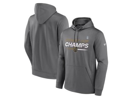 Pánská mikina Vegas Golden Knights NHL 2023 Stanley Cup Champions Authentic Pro Pullover Hoodie