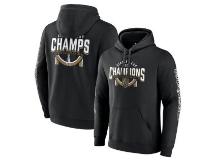 Pánská mikina Vegas Golden Knights NHL 2023 Stanley Cup Champions Banner Pullover Hoodie