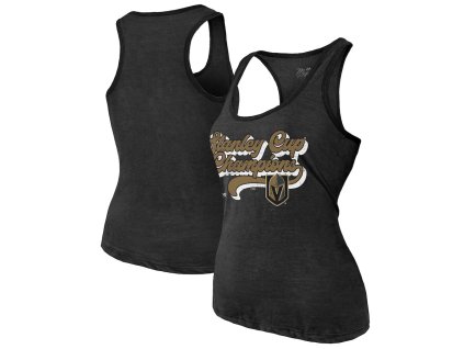 Dámské tričko Vegas Golden Knights NHL 2023 Stanley Cup Champions Racerback Tank Top