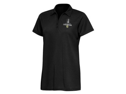 Dámské tričko Vegas Golden Knights NHL 2023 Stanley Cup Champions Women's Black Avalon Polo