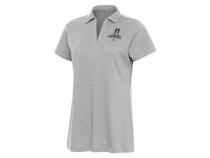 Dámské tričko Vegas Golden Knights NHL 2023 Stanley Cup Champions Women's Grey Peak Polo